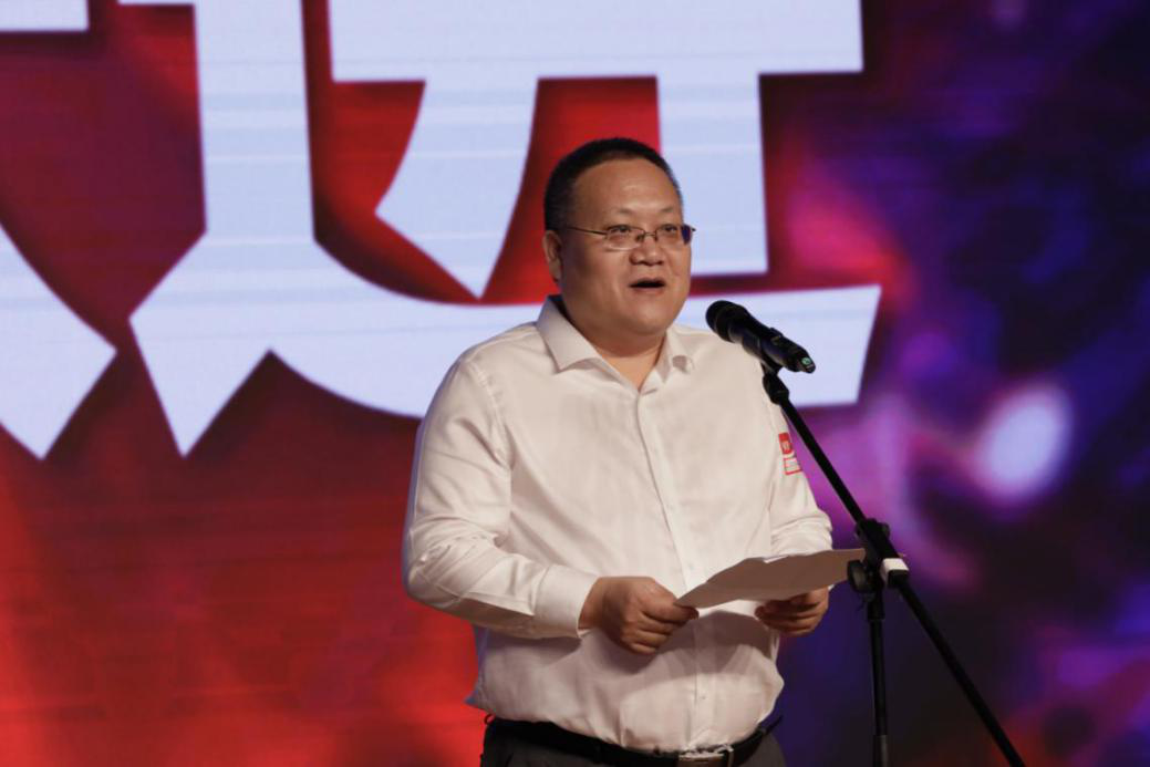 央广传媒发展总公司董事长,总经理王跃进致辞