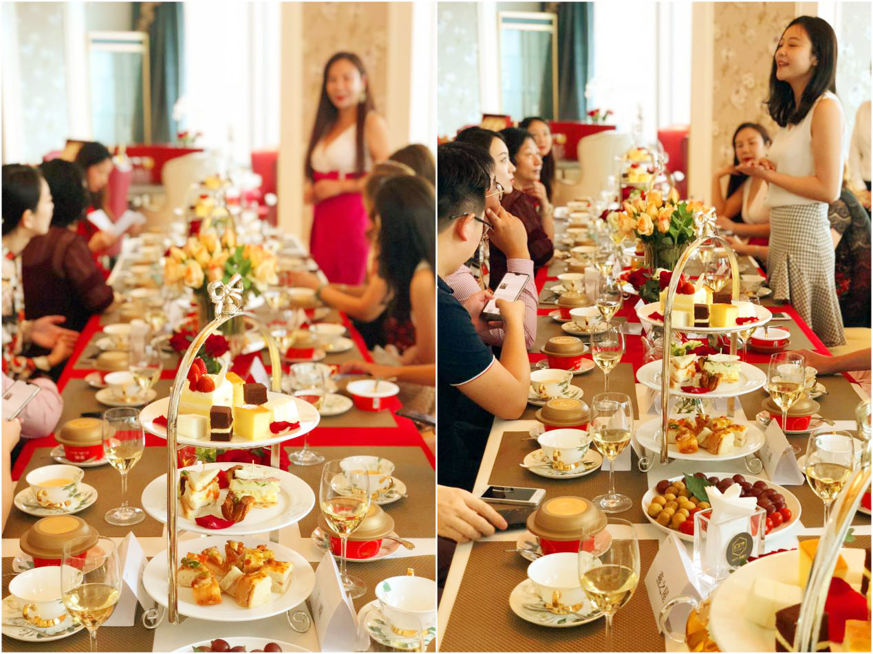 茶话会现场,受邀宾朋互相分享自己的生活见解